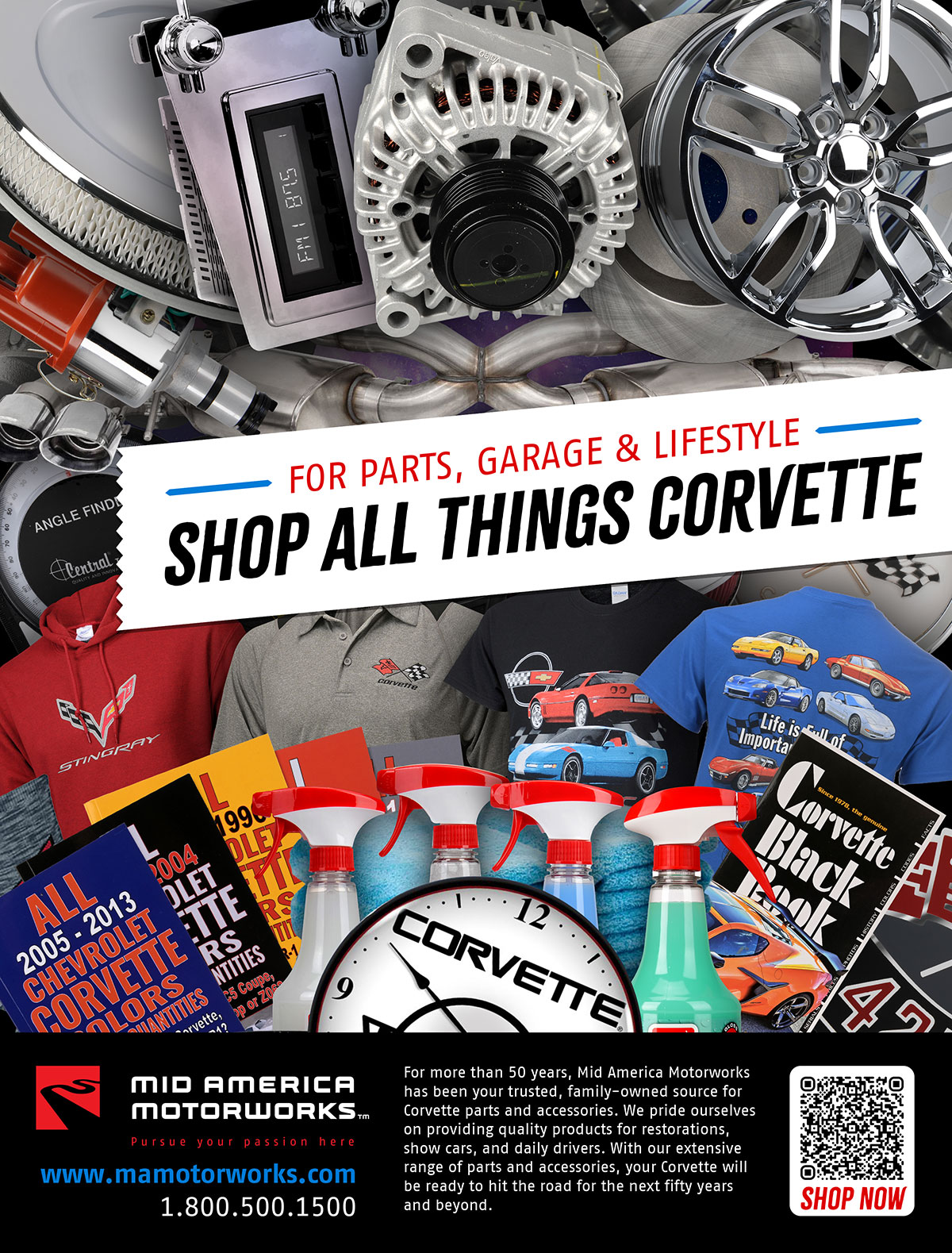 Full Page Ad - Corvette Magazine