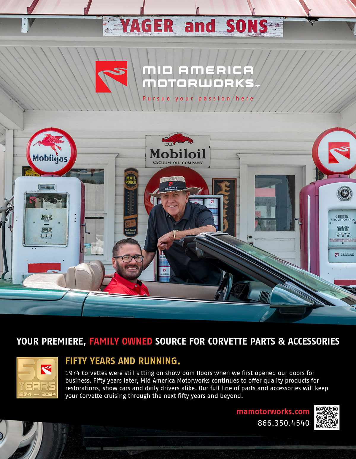 Full Page Ad - Corvette Magazine